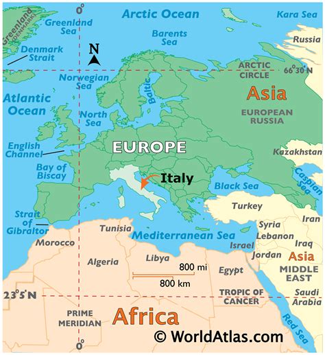 Italy Maps And Facts World Atlas