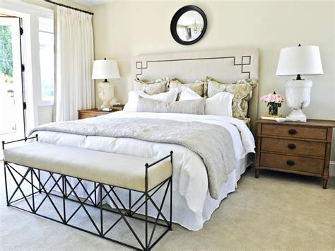 Find your style and create your dream bedroom scheme no matter what your budget, style or room size. Designer Tricks for Living Large in a Small Bedroom | HGTV