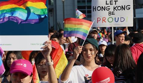 Thousands Show Up For Pride Parade On LGBT Rights In Hong Kong As Some