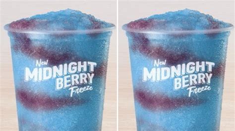 What Is In Taco Bell Blue Raspberry Freeze