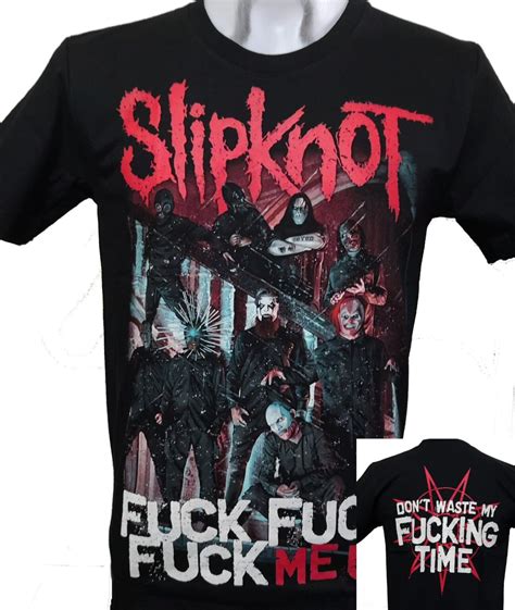 Slipknot T Shirt Fuck Fuck Fuck Me Up Size Xl Roxxbkk