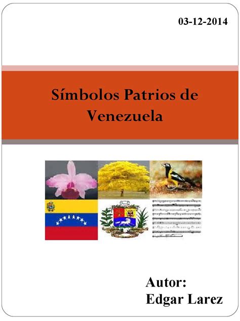 Simbolos Patrios De Venezuela By Edgar Larez Issuu