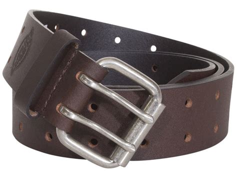 Dickies Men S Genuine Bridle Leather Belt Double Prong Black Sz Di Joylot Com