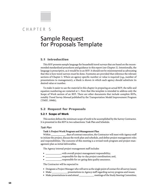 Government Proposal Template