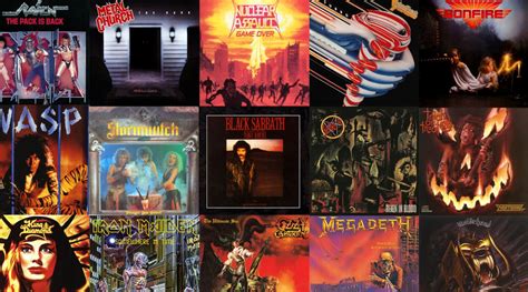 Best Hard Rock And Heavy Metal Albums Of 1986 Albums That Rock