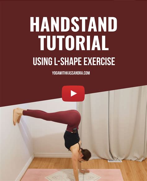 Handstand Drill L Shape Yoga With Kassandra Blog Online Workout