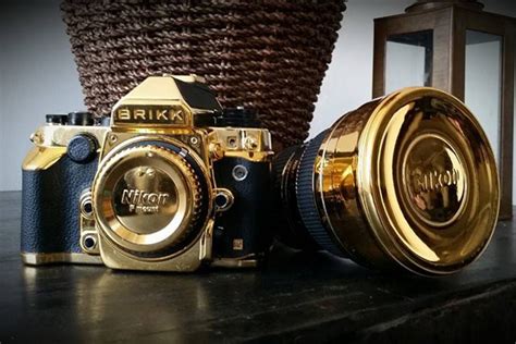 Limited Edition Gold Nikon Df Camera By Brikk