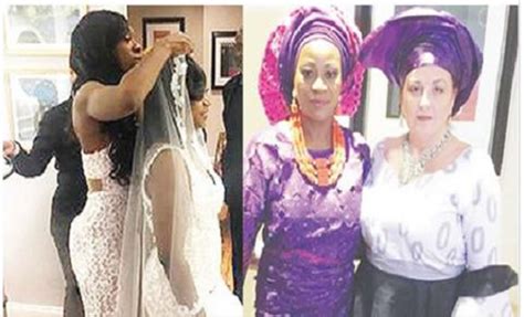 53 Year Old Nigerian Woman Marries Her Oyinbo Lesb An Partner In Us Photos News Portal Videos