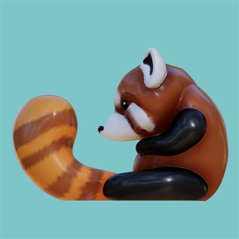 Red Panda Figurine 3d Models Download Creality Cloud
