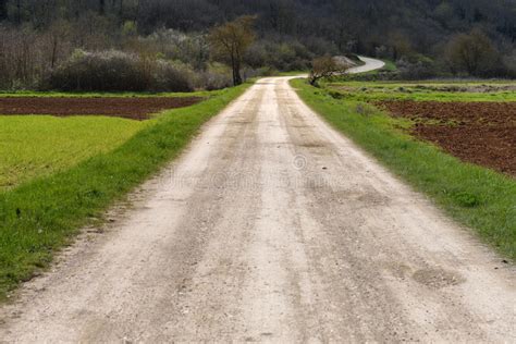 A Long Rough Road Ahead Stock Image Image Of Destination 21014315