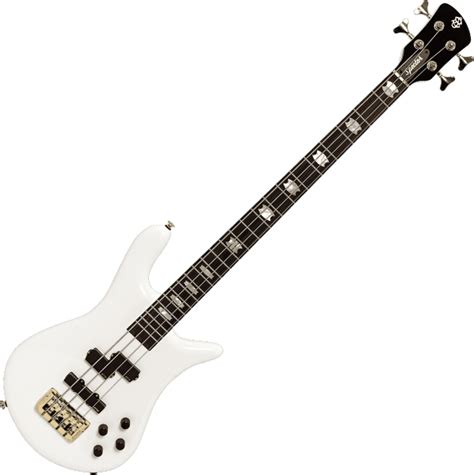 Spector Euro Serie Classic 4 Solid White Gloss Weiß Solidbody E Bass