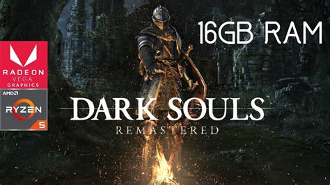 Dark Souls Remastered Gameplay With Ryzen 5 3400g Youtube