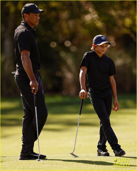 Tiger Woods Played Golf With His Son Charlie At The Pnc Championship