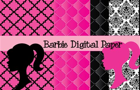 Barbie Digital Paper Download