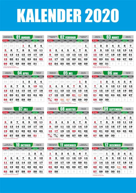 Download Kalender Hijriyah 2022 Lengkap  Dan Pdf Enkosa Com Review