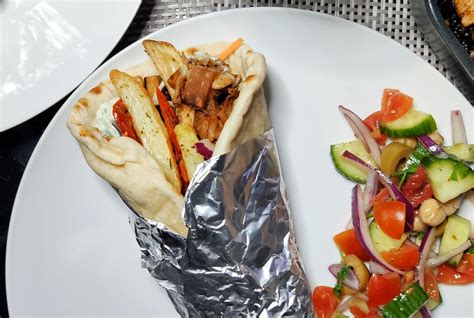 Jackfruit Gyros Recipe Vegan Shawarma Kebab Mushroom Jackfruit