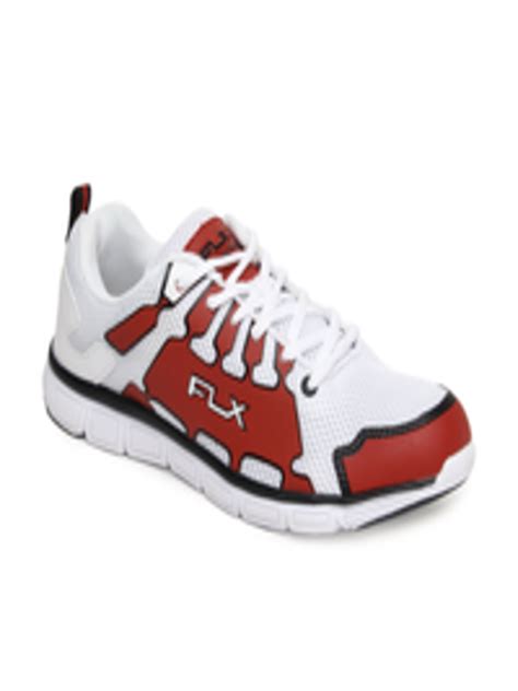 Buy Flx By Decathlon Men White Red Unolite Sports Shoes Sports Shoes