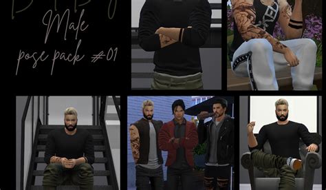 The Sims 4 Cc Pose Pack Male Poses Bad Boy