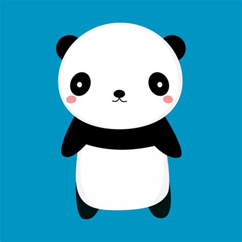 Kawaii Panda Bear Is Cute T Shirt Panda T Shirt Teepublic