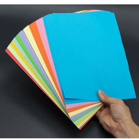 Multicolor Paper 80g A4 Colored Copy Paper 10 Color Available 100