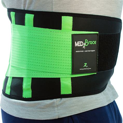 Buy Back Support Brace Lower Lumbar Belt Medibrace Ii Medical Grade