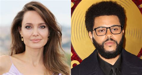 Angelina Jolie And The Weeknd Meet Up For Another Dinner Date In Santa