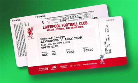 Liverpool Fc Tickets Archaeologydirectory