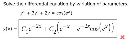 Differential Equations Solver
