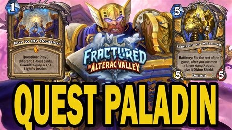 Quest Paladin Fractured In Alterac Valley Youtube