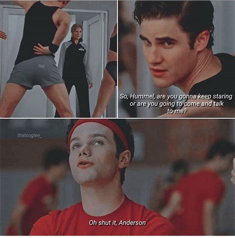 Pin By Didar Kurt On Klaine Glee Funny Glee Memes Darren Criss Glee