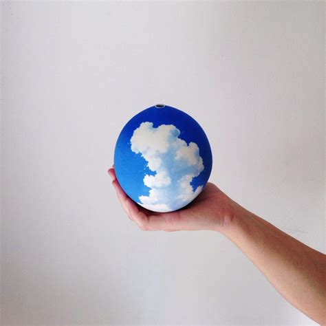 Hand Painted Ceramics Decorated To Match The Bright Blue Sky Colossal