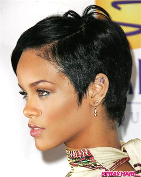 Rihannas Many Great Short Hairstyles Hollywood Hair Rihanna