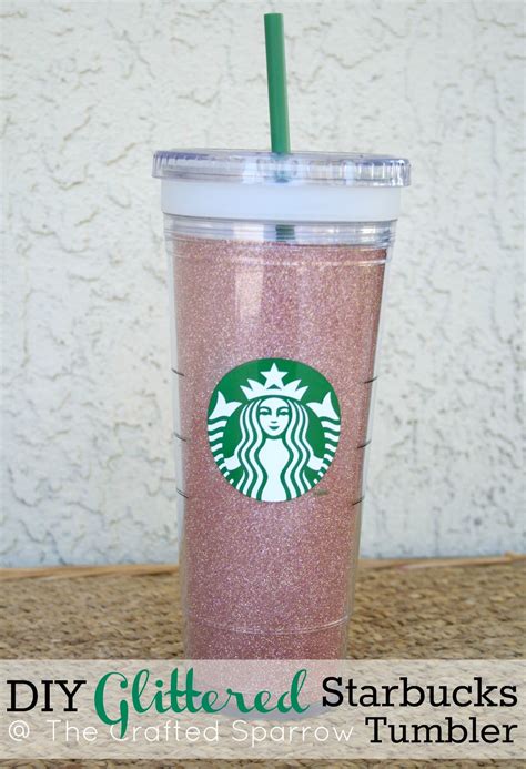 Check spelling or type a new query. DIY Glittered Starbucks Tumbler - The Crafted Sparrow