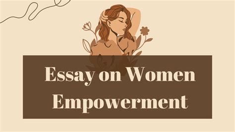 Essay On Women Empowerment For School Students