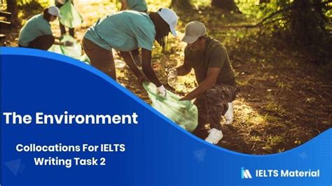Collocations For Ielts Writing Task 2 Topic Environment
