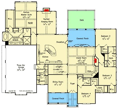 4 Bed House Plan With Bonus Room Expansions Possibilities 710292btz Architectural Designs