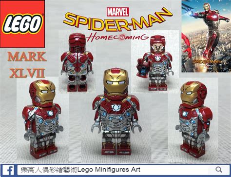 Moc Lego Spider Manhomecoming Iron Man Mark 47 A Photo On Flickriver
