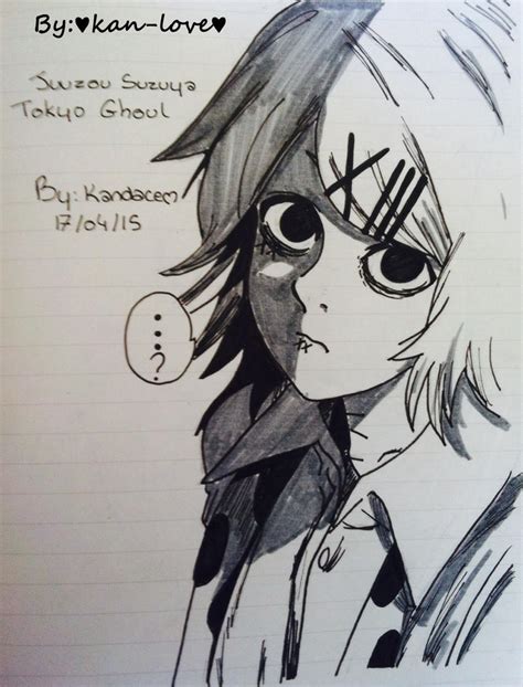 Copic Tokyo Ghoul Juuzou Suzuya Fan Art 3 By Kan Love On