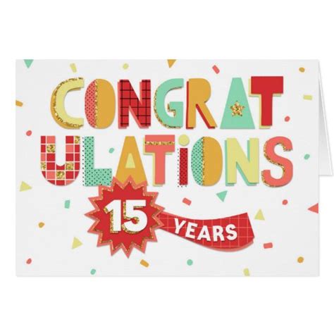 Ayrıca her kategoriden 11 milyonu aşkın yüksek kaliteli video ve video klibi keşfedin. Employee Anniversary 15 Years Fun Congratulations Card ...