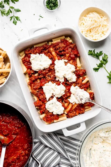 Easy Baked Ziti With Sweet Italian Sausage