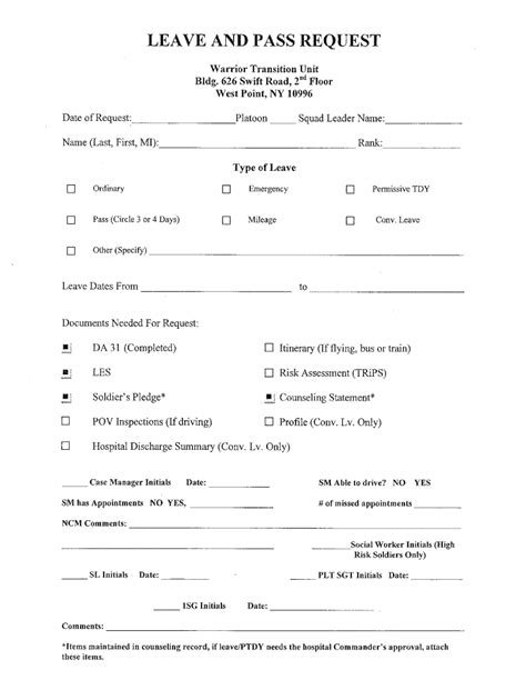 Sick Leave Form Fill Out And Sign Online Dochub