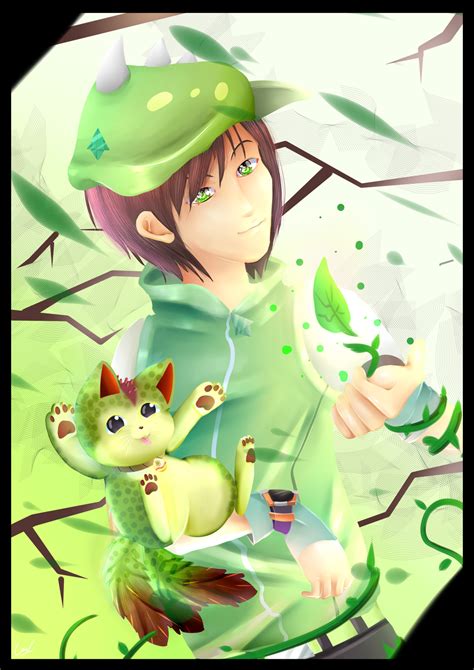 Boboiboy Leaf And Cattus By Lazycoffee45 On Deviantart