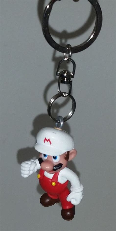 Nintendo Super Mario Brothers Character Keychain Mario Super Smash