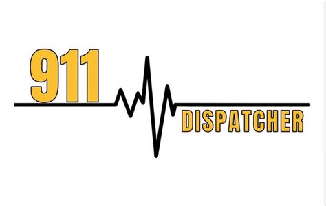 911 Dispatcher Vinyl Decal Etsy