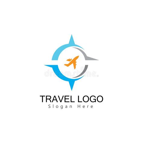Travel Agency Vector Logo Template Holiday Logo Template Stock Vector Illustration Of Graphic
