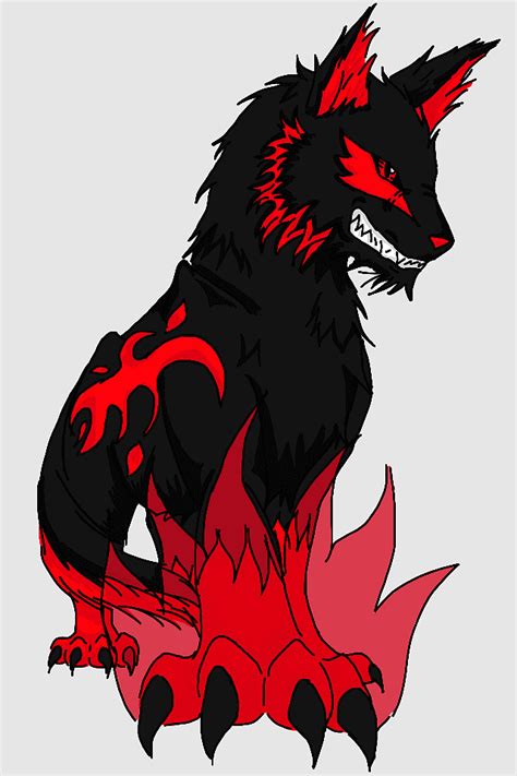 Hellhound Hell Werewolf Demon Supernatural Work Of Art Canidae