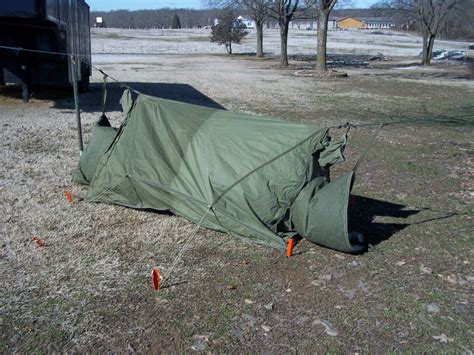 MILITARY SURPLUS 2 MAN MOUNTAIN TENT COLD WEATHER CAMPING BACKPACK ARMY