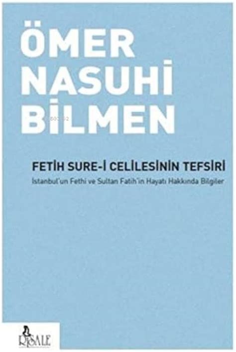 Fetih Suresi Tefsiri Fiyatı Satın Al En Ucuz Fiyatları Kitap