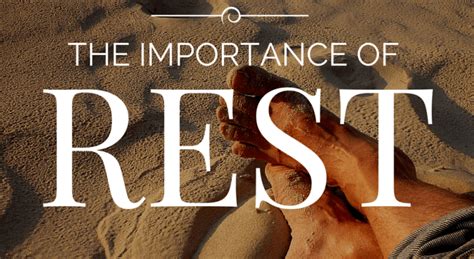 The Importance Of Rest Your Body Best