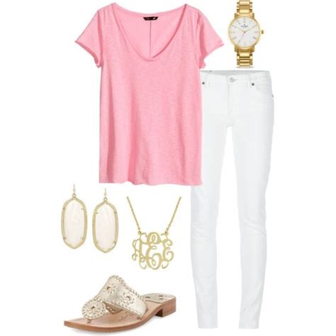 Summer Preppy Outfit By Perfectlypreppy15 On Polyvore Featuring